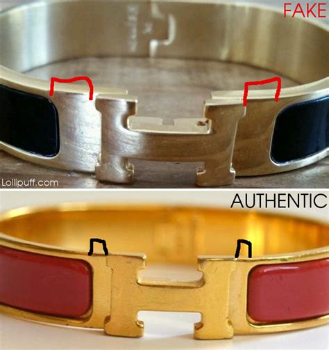 real vs fake hermes bracelet|authentic hermes clic clac bracelet.